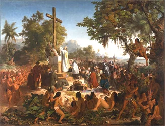De eerste mis in Brazilië